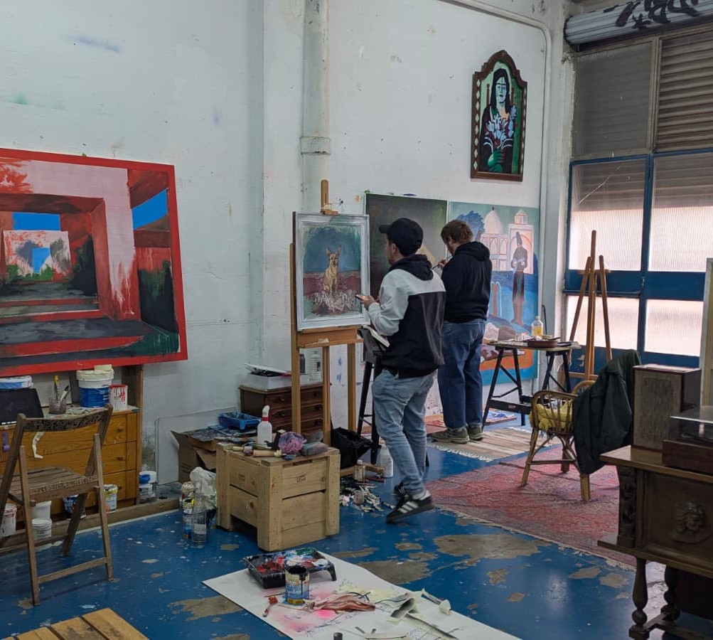 Visita estudios de artistas Estudio de Daniel Vera y Maiky Maik - Zaragoza - 25 octubre - 16:30 - Grupo 2 - Imagen 3