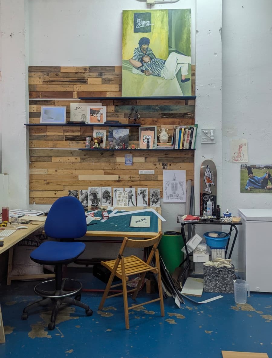 Visita estudios de artistas Estudio de Daniel Vera y Maiky Maik - Zaragoza - 25 octubre - 16:30 - Grupo 2 - Imagen 8